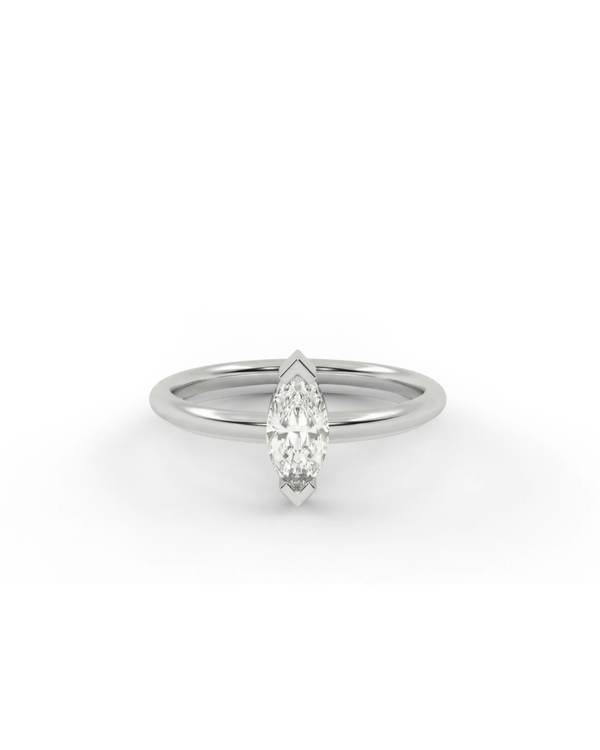 Silver Mira Ring