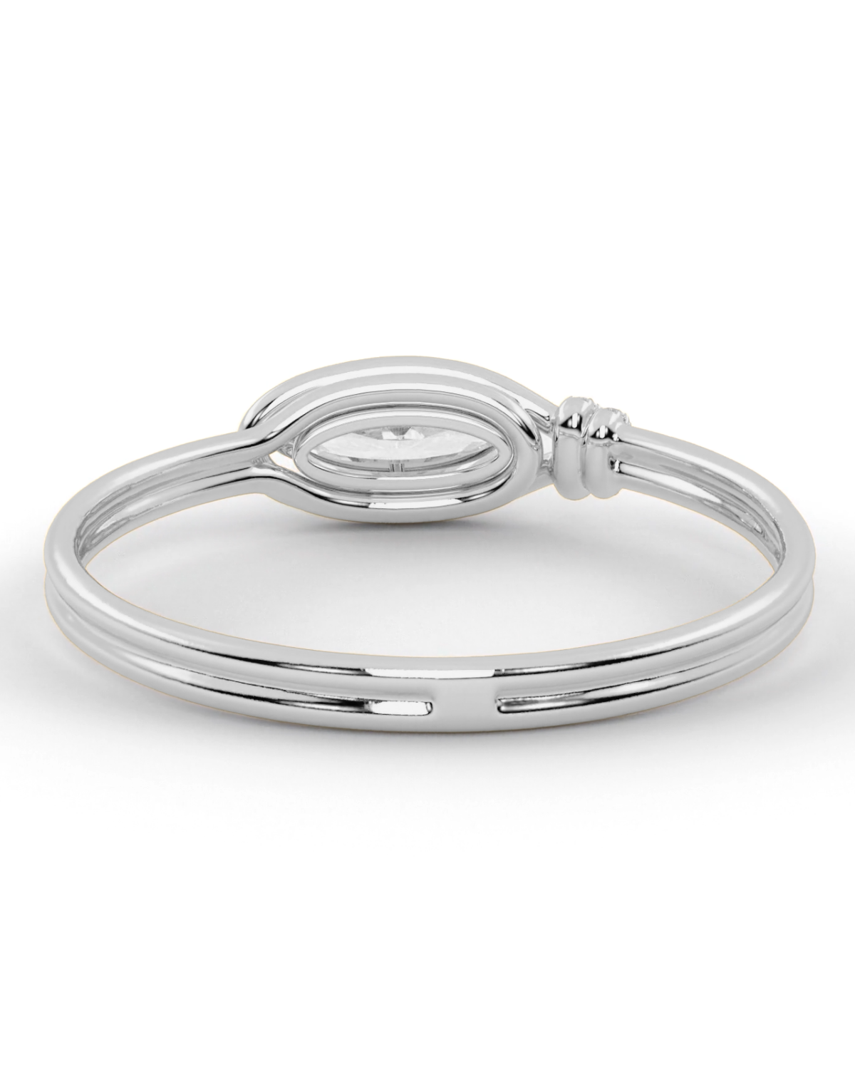 Silver Moval Bracelet