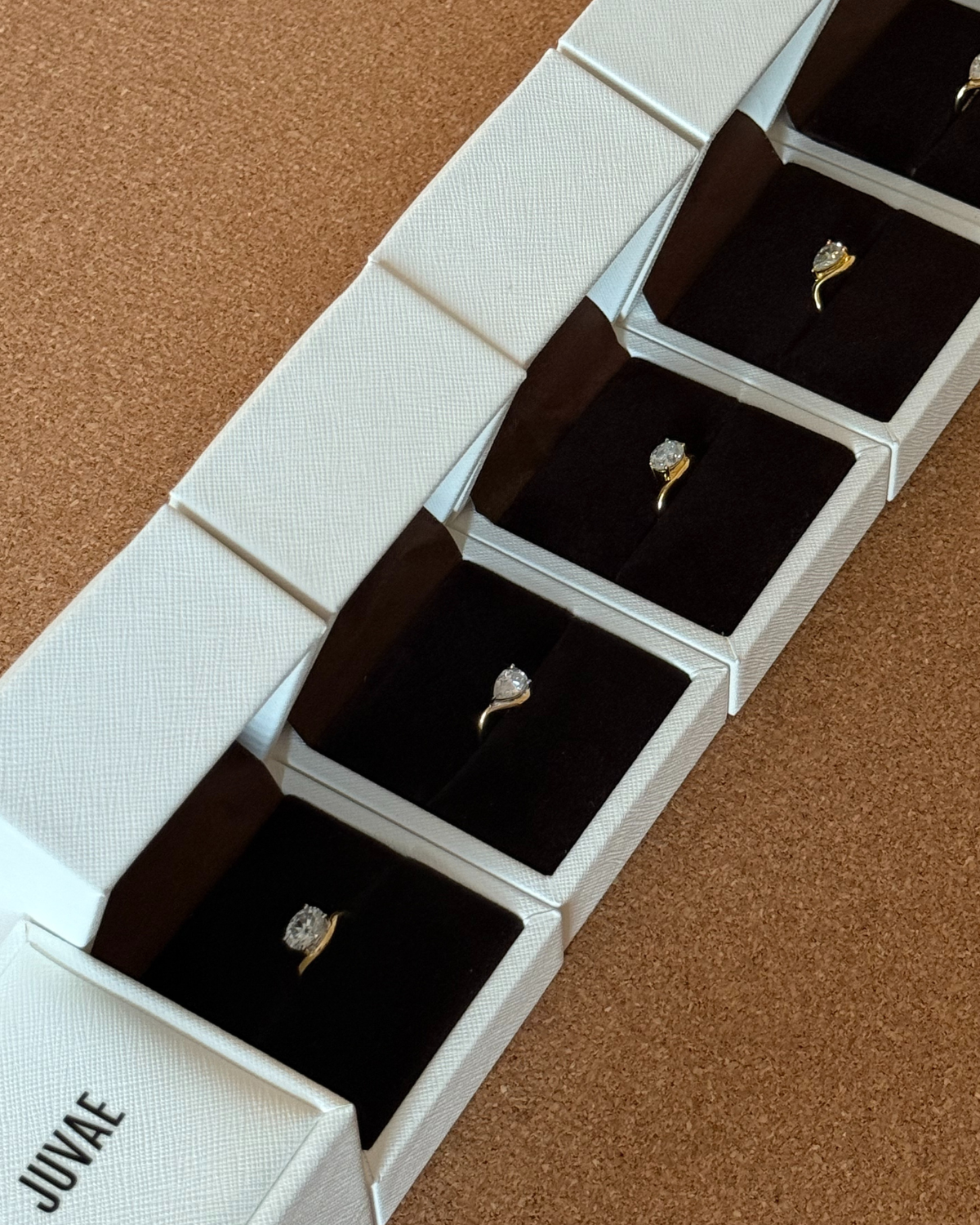 Fancy Yellow Fiore Pinky Ring